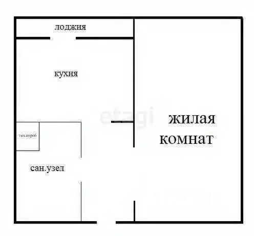 1-к кв. Липецкая область, Липецк ул. Валентина Скороходова, 25 (40.5 ... - Фото 1