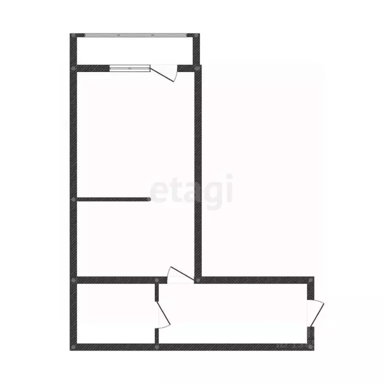 1-к кв. Иркутская область, Иркутск Гравийная ул., 22 (35.1 м) - Фото 2