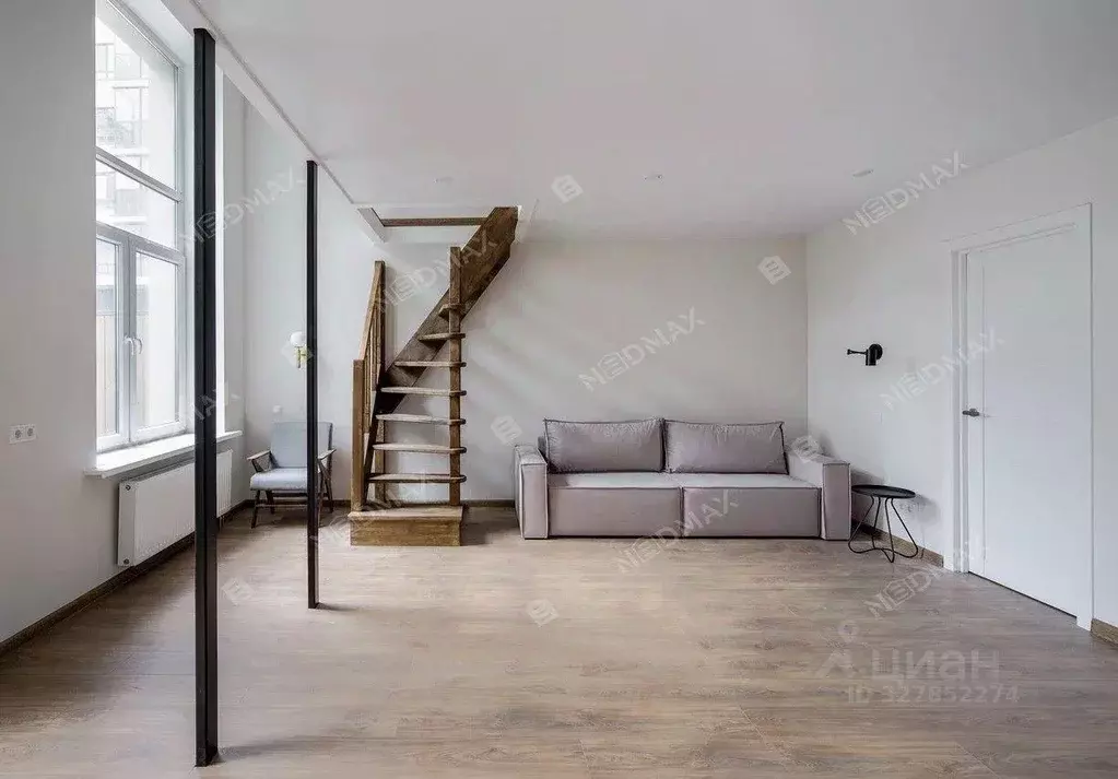 Квартира, студия, 55.7 м - Фото 1