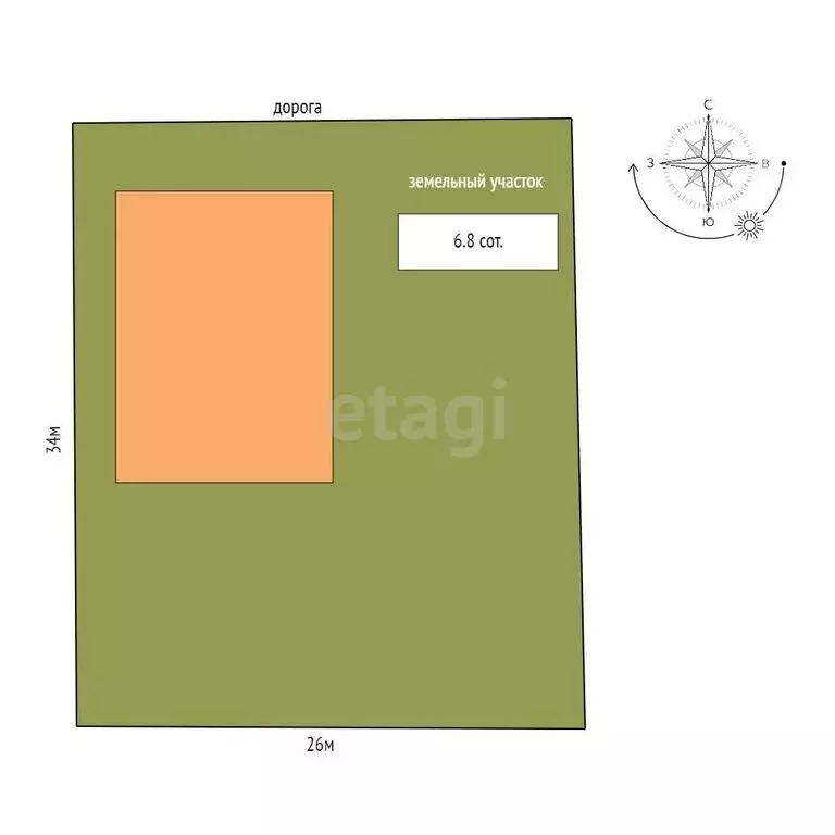 Дом в Заводоуковск, Правдинский переулок (53.3 м) - Фото 1