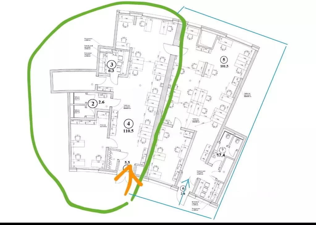Помещение свободного назначения в Москва Херсонская ул., 43 (245 м) - Фото 2