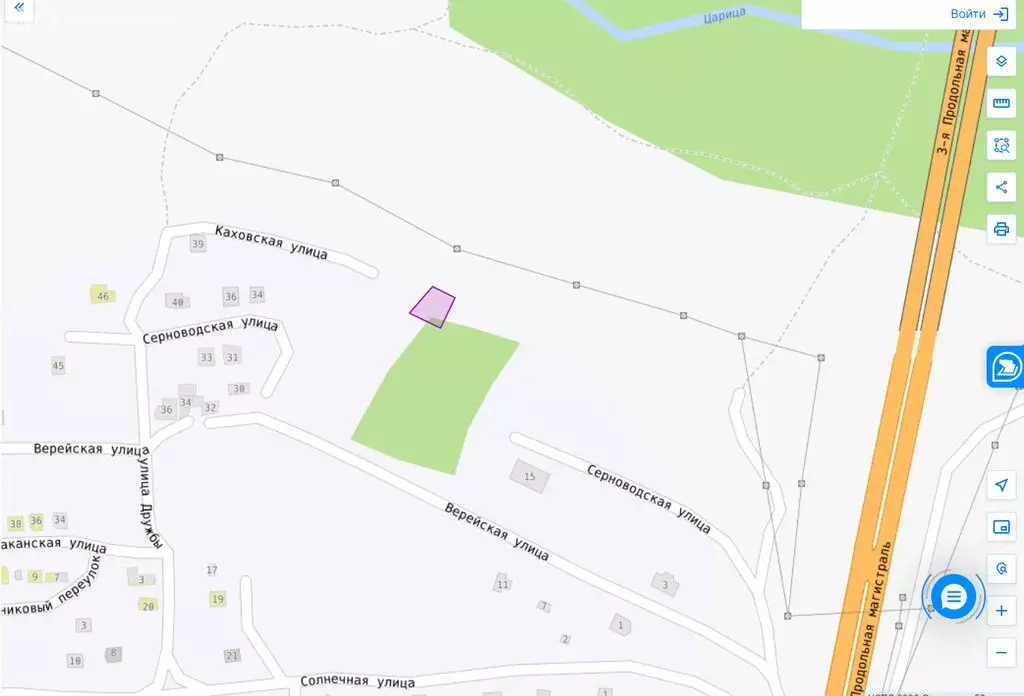 Участок в Волгоград, посёлок Участок ВПЭЛС № 5, Каховская улица (6.45 ... - Фото 1