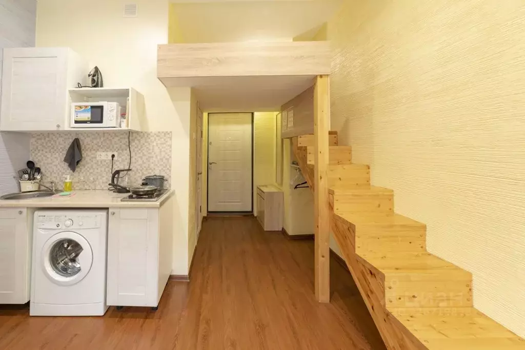 Студия Москва Гостиничная ул., 9 (25.0 м) - Фото 1