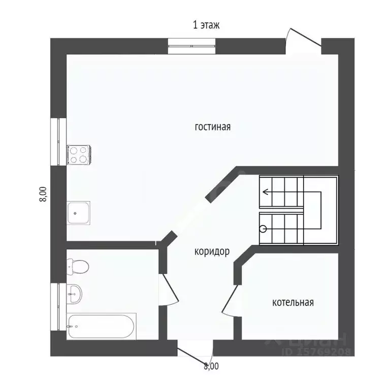 Дом в Коми, Сыктывкар ул. Юшкина, 90 (176 м) - Фото 2