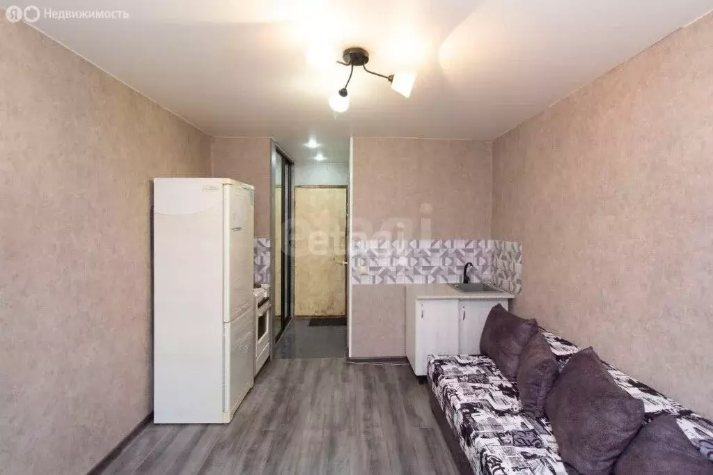 Квартира-студия: Тюмень, проезд Геологоразведчиков, 48 (16.9 м) - Фото 2