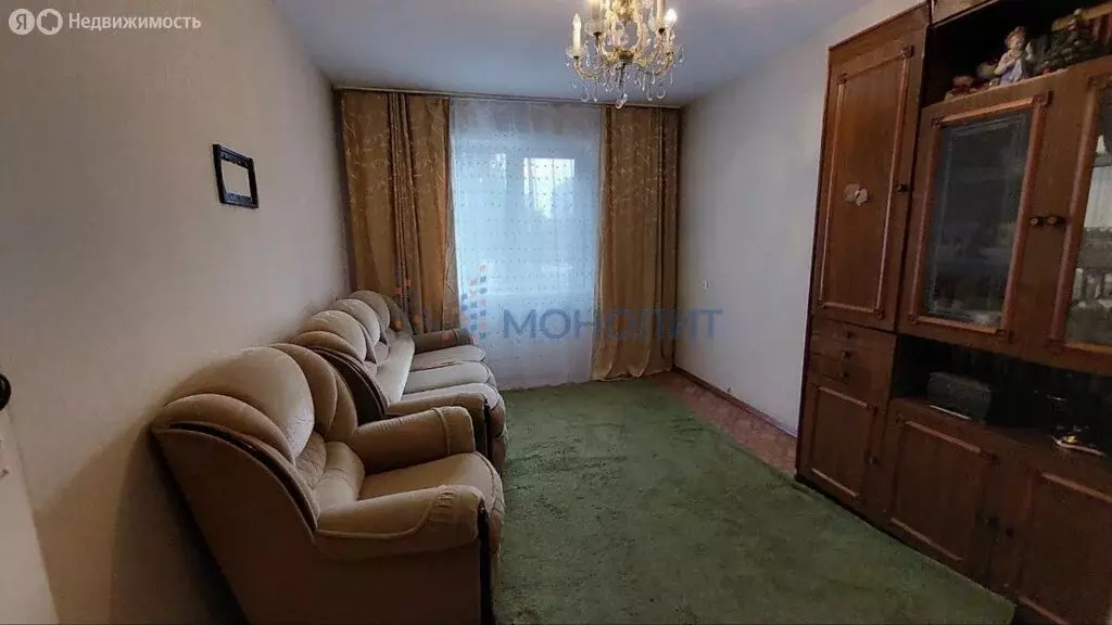 3-комнатная квартира: Нижний Новгород, улица Краснодонцев, 11А (66.4 ... - Фото 2