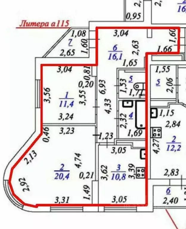 2-к кв. Свердловская область, Екатеринбург ул. Старых Большевиков, 3А ... - Фото 2