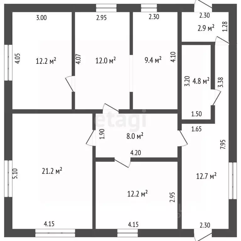 Дом в Кемеровская область, Кемерово ул. Новоселов (95 м) - Фото 2