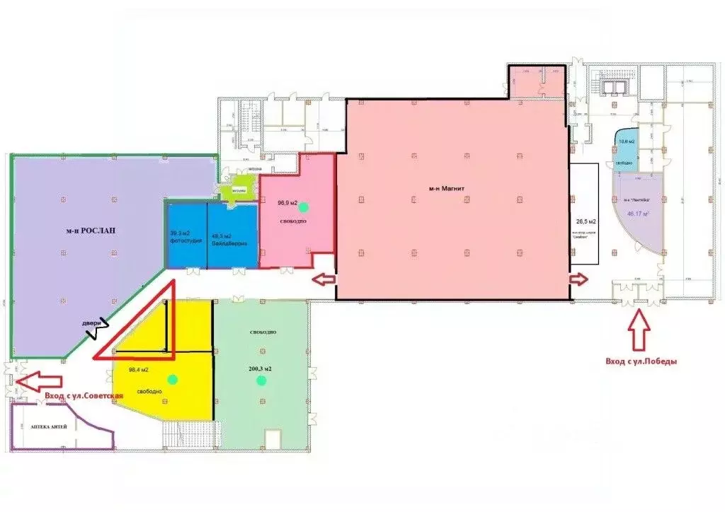 Помещение свободного назначения в Ярославская область, Ярославль ул. ... - Фото 2