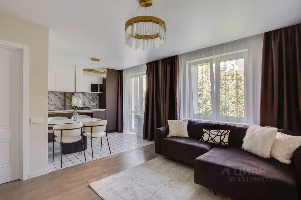 3-к кв. Москва ул. Дыбенко, 20 (70.0 м) - Фото 1