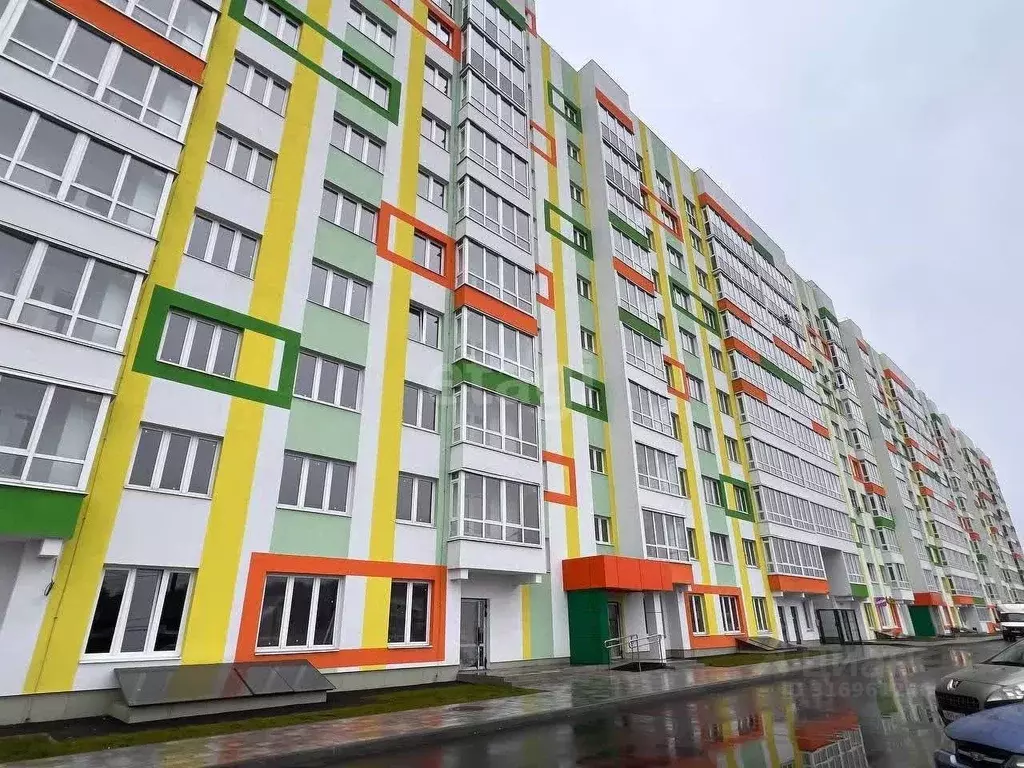 2-к кв. Курская область, Курск ул. Энгельса, 158к1 (56.7 м) - Фото 0
