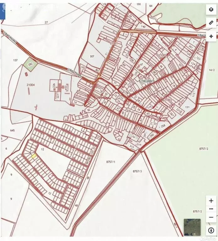 Участок в село Кляшево, улица Дружбы (13.52 м) - Фото 0