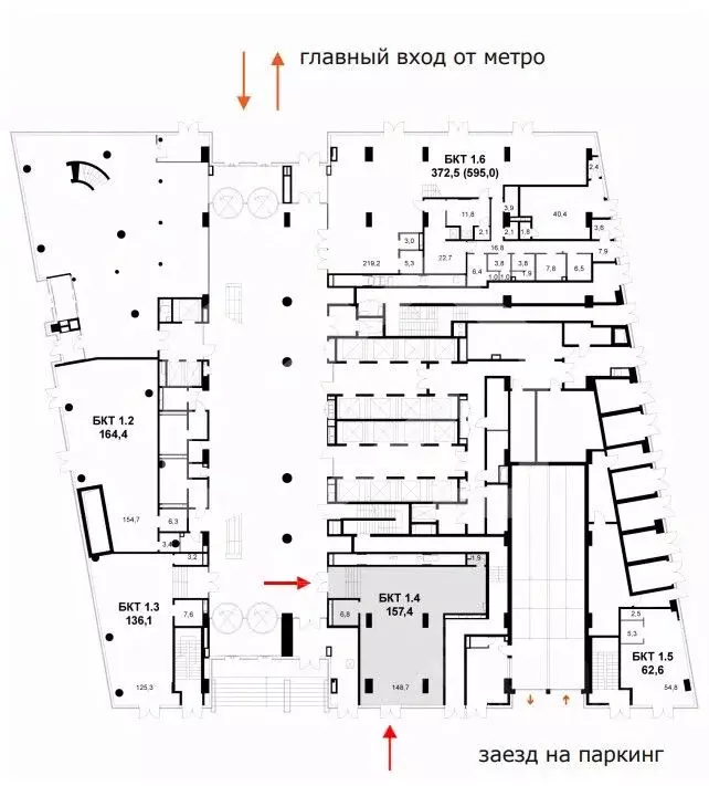 Торговая площадь в Москва ул. Шеногина, вл2/11 (157 м) - Фото 2