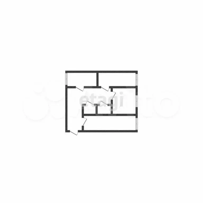 3-к. квартира, 61 м, 2/9 эт. - Фото 0