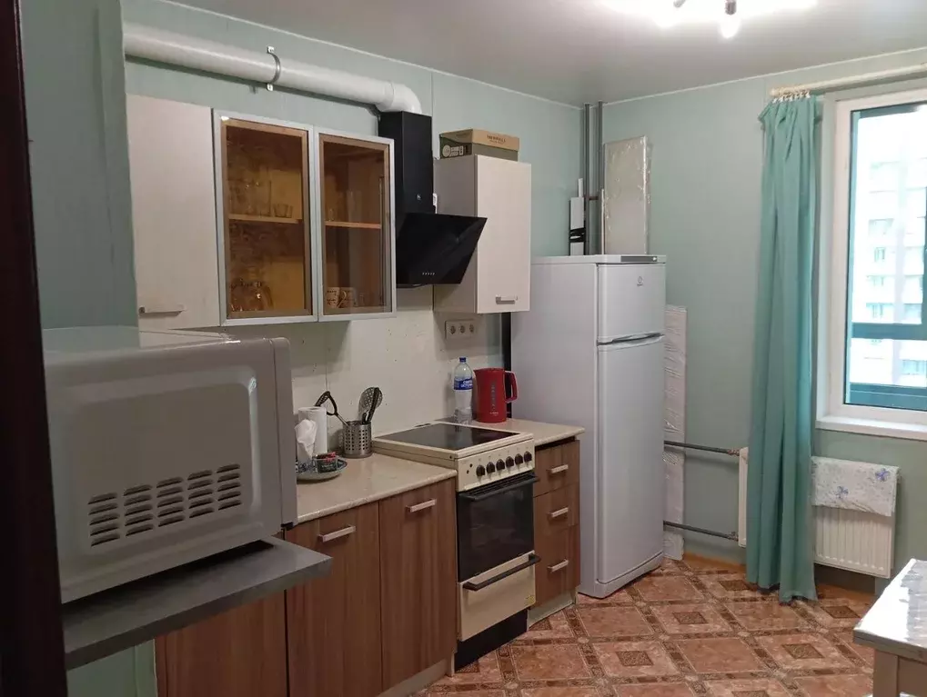 1-к кв. Ленинградская область, Мурино Всеволожский район, просп. ... - Фото 2