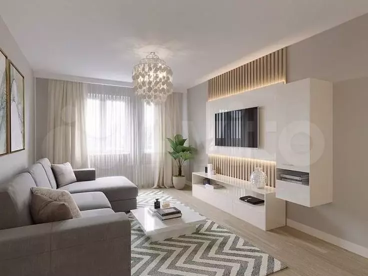 2-к. квартира, 56,1 м, 9/10 эт. - Фото 1