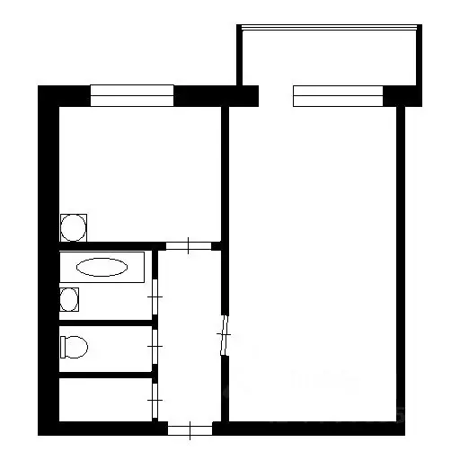 1-к кв. Красноярский край, Емельяново пгт ул. Новая, 16 (36.5 м) - Фото 2