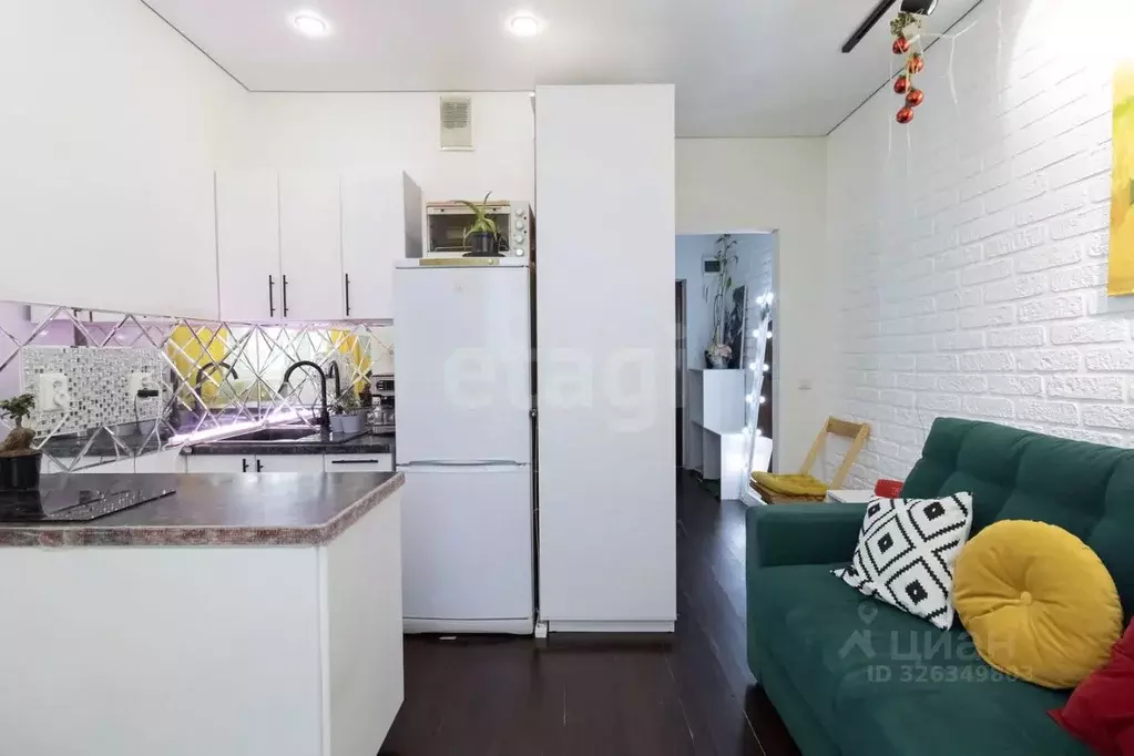 Студия Тюменская область, Тюмень ул. Верхнетарманская, 3 (19.6 м) - Фото 1