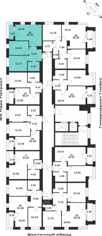 2-к кв. Тульская область, Тула городской округ, с. Осиновая Гора ул. ... - Фото 2