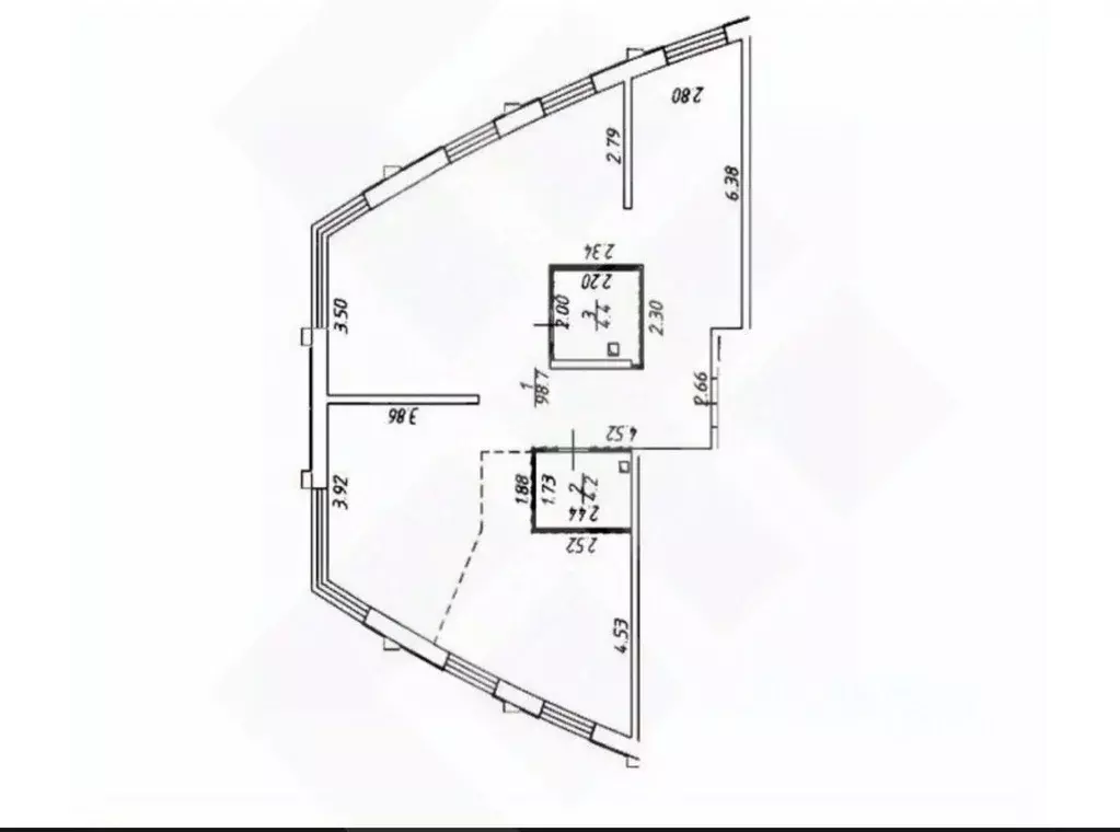 3-к кв. Москва ул. Лобачевского, 120к1 (108.34 м) - Фото 0