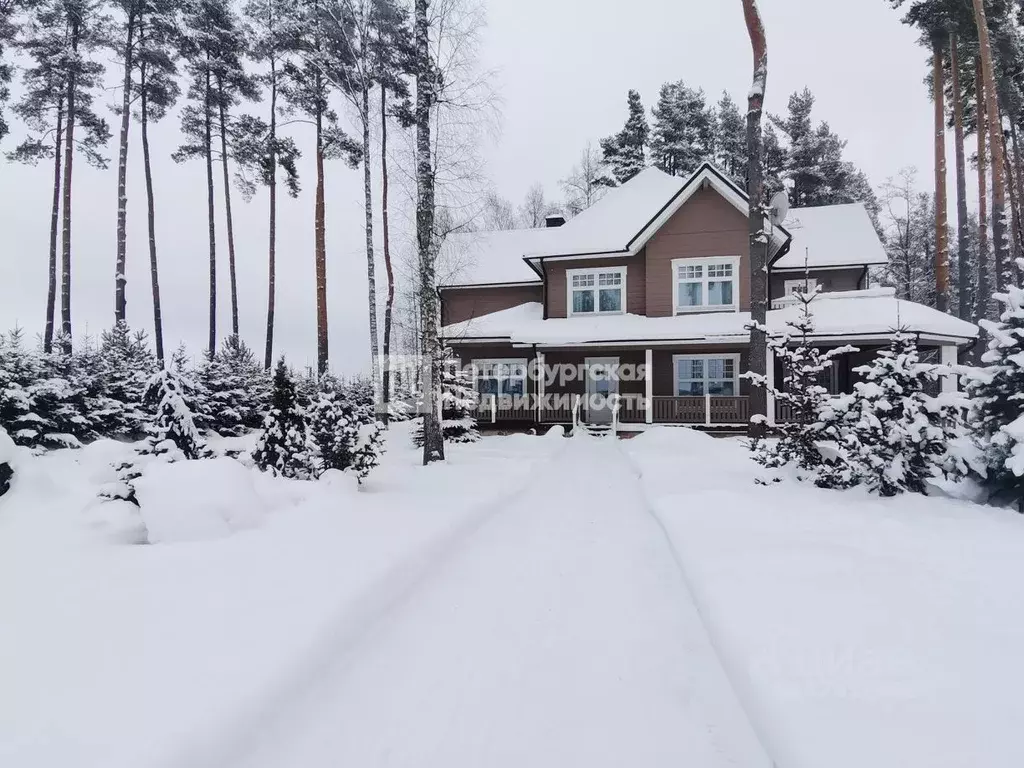 Коттедж в Ленинградская область, Приозерский район, Петровское с/пос, ... - Фото 1