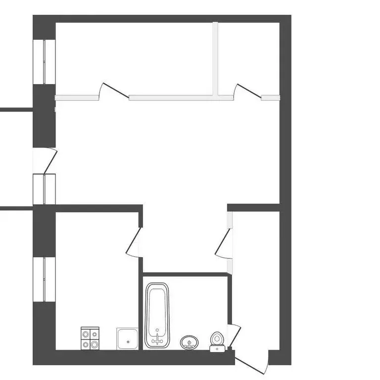 2-комнатная квартира: Бийск, улица Михаила Митрофанова, 33 (43.9 м) - Фото 1