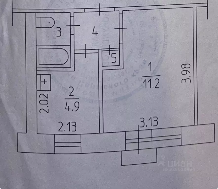 1-к кв. Пермский край, Пермь ул. Клары Цеткин, 29 (20.5 м) - Фото 1