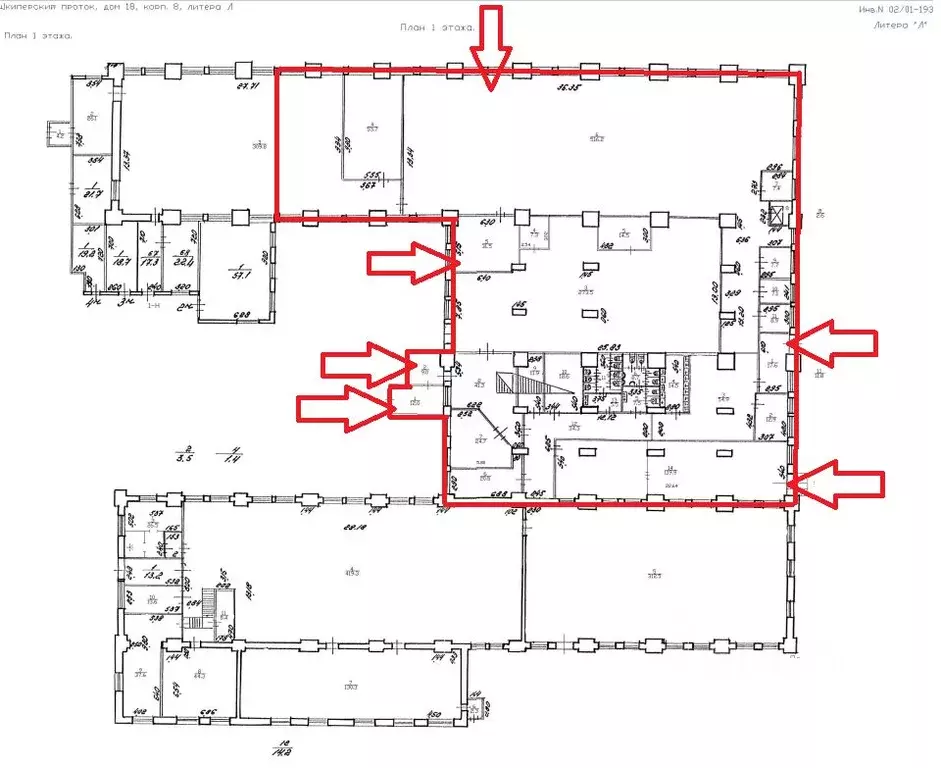 Помещение свободного назначения в Санкт-Петербург ул. Шкиперский ... - Фото 2