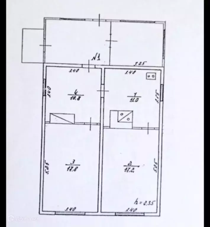 Продаётся 3-к квартира, 56.8 м - Фото 1
