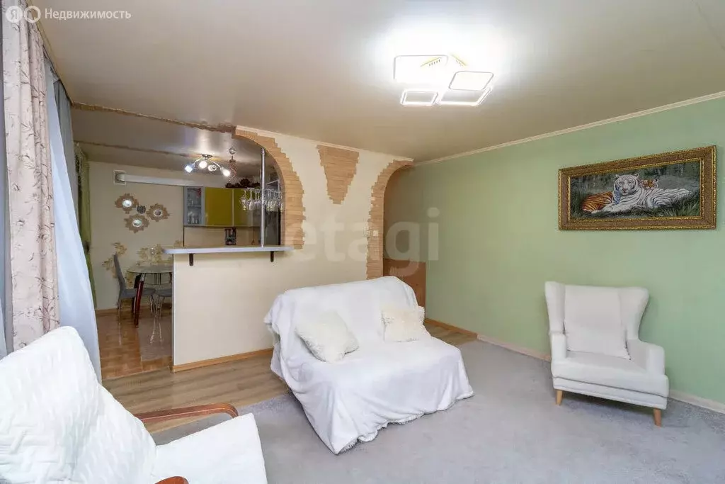 3-комнатная квартира: Тюмень, улица Щербакова, 142к2 (74 м) - Фото 0