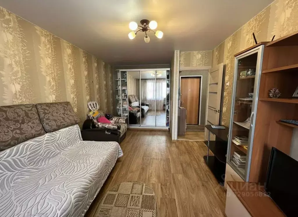 1-к кв. Ярославская область, Рыбинск ул. Моторостроителей, 19 (32.4 м) - Фото 1