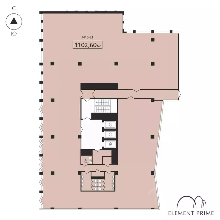 Офис в Санкт-Петербург Левашовский просп., 15 (1103 м) - Фото 2