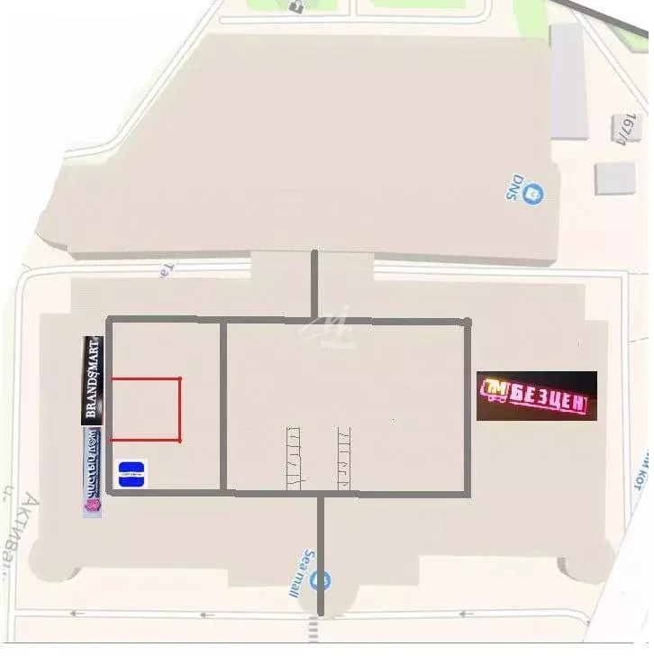 Торговая площадь в Севастополь просп. Генерала Острякова, 260 (29 м) - Фото 2