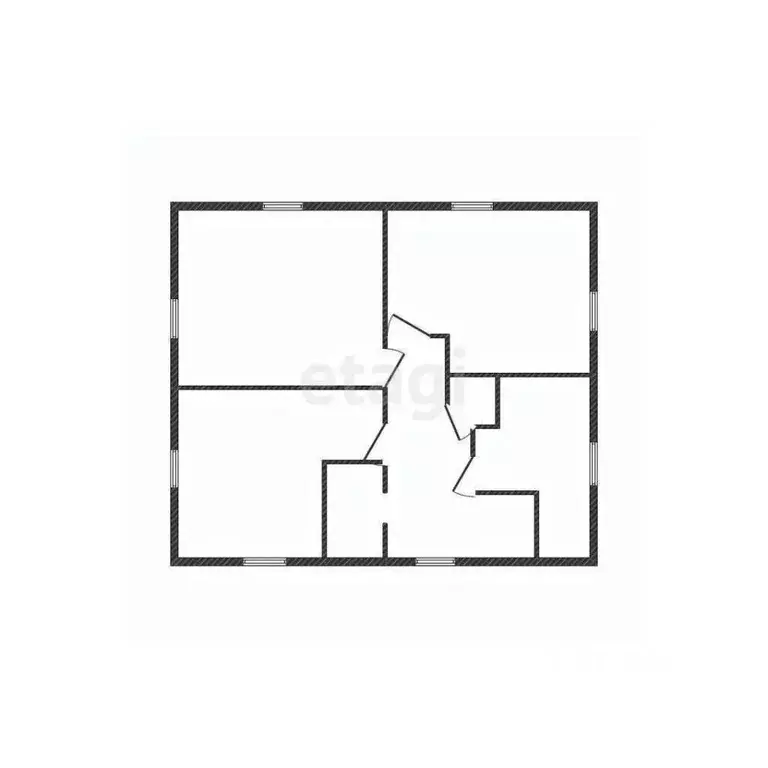 Дом в Белгородская область, Старый Оскол пер. 2-й Новоселов, 21 (313 ... - Фото 2