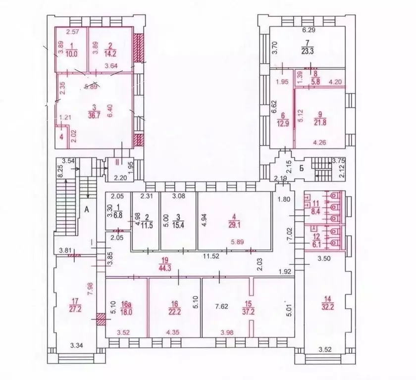 Офис в Москва 1-я Тверская-Ямская ул., 6 (1566 м) - Фото 1