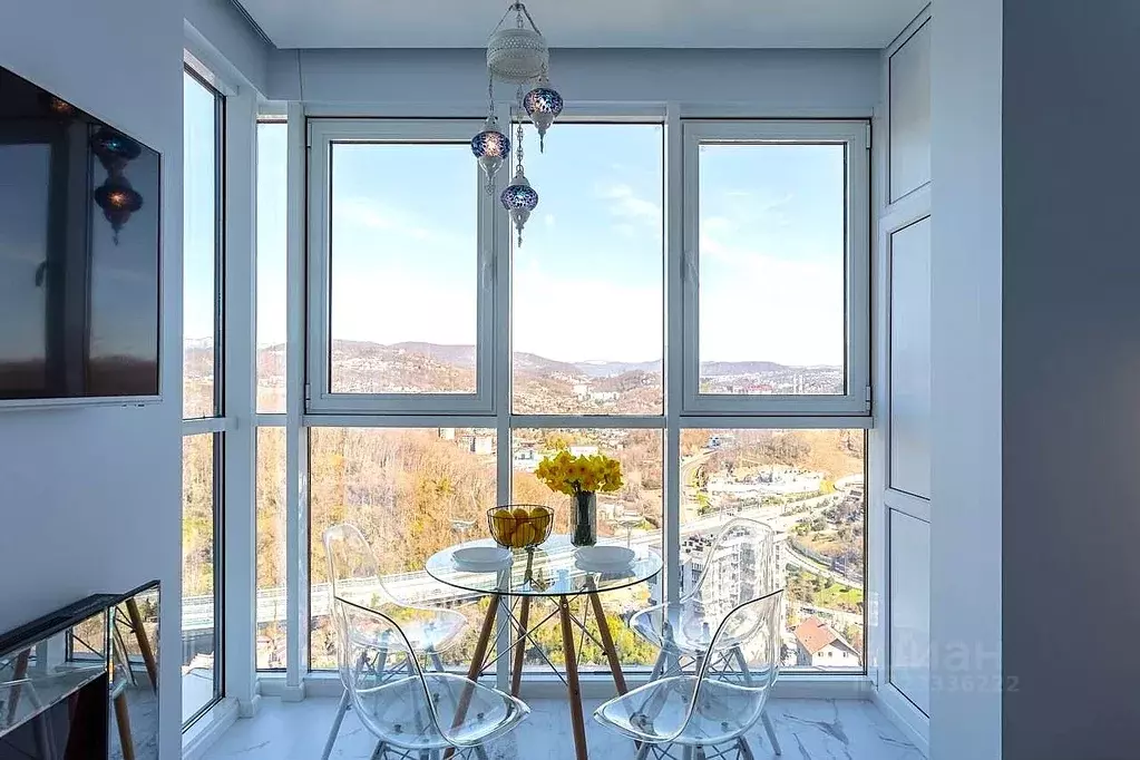 1-к кв. Краснодарский край, Сочи Бытха мкр, ул. Ясногорская, 16/6к6 ... - Фото 2