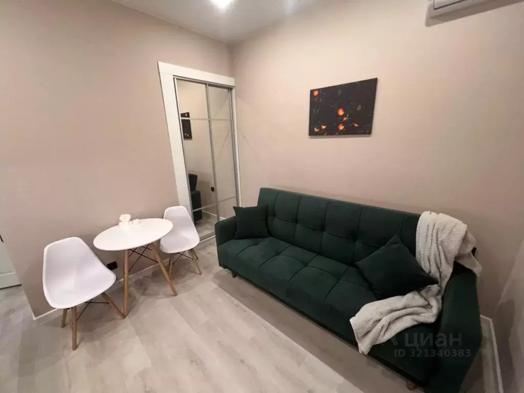 Студия Краснодарский край, Сочи Новый Сочи мкр, ул. Цюрупы, 3 (30.0 м) - Фото 1