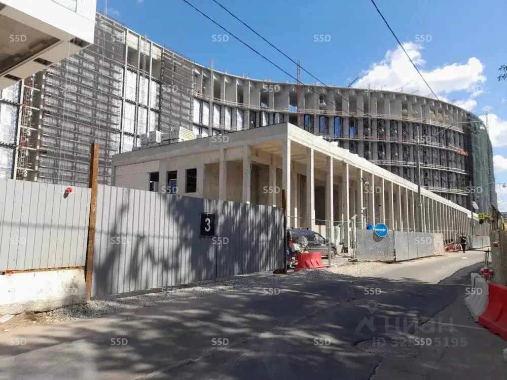 Торговая площадь в Москва Дербеневская наб., 1/2 (43 м) - Фото 1