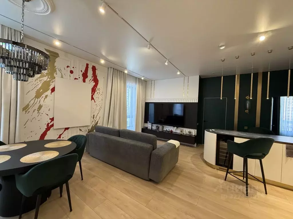 3-к кв. Свердловская область, Екатеринбург ул. Московская, 249 (109.7 ... - Фото 2