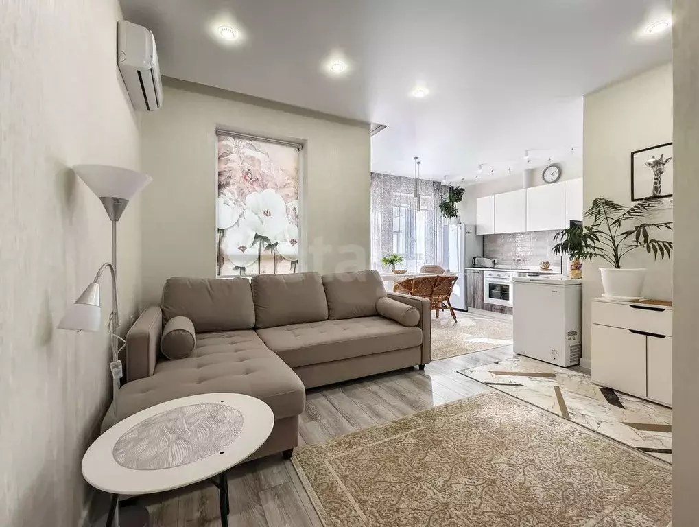 Студия Тюменская область, Тюмень ул. Пожарных и Спасателей, 3к1 (29.7 ... - Фото 1