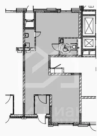 Помещение свободного назначения в Москва ул. Николая Озерова, 2к2 (84 ... - Фото 2