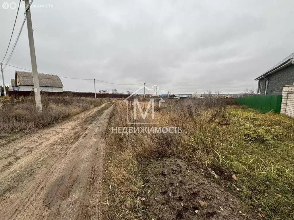 Участок в село Репное, Сосновая улица (6.87 м) - Фото 2