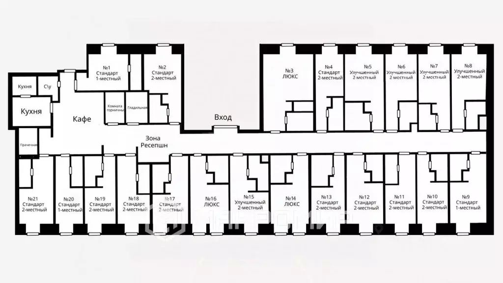 Помещение свободного назначения в Москва Новая Басманная ул., 35С1 ... - Фото 2