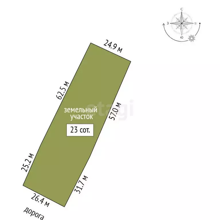 Дом в Омутинское, Советская улица (61.1 м) - Фото 2