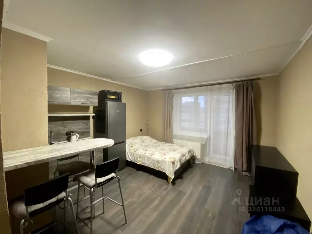 Студия Ленинградская область, Мурино Всеволожский район, ул. Шоссе в ... - Фото 1