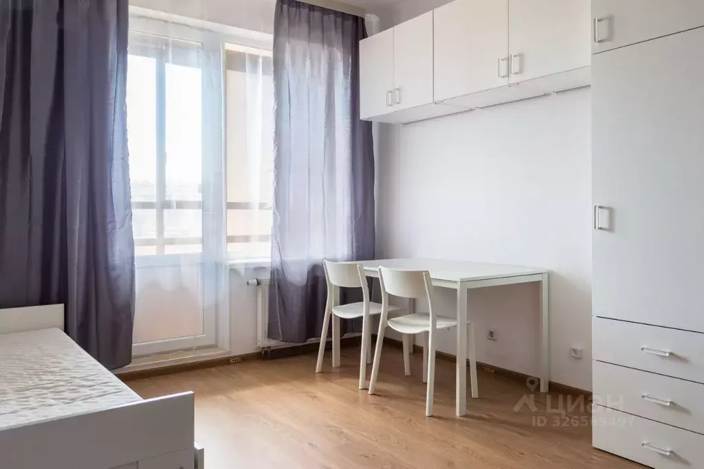 Студия Санкт-Петербург Комендантский просп., 64к1 (25.0 м) - Фото 1