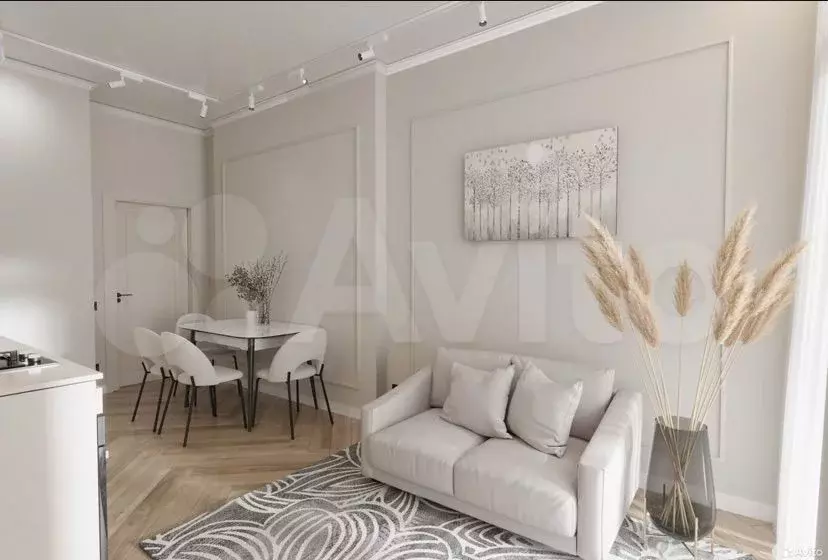 1-к. квартира, 53,1 м, 3/6 эт. - Фото 1