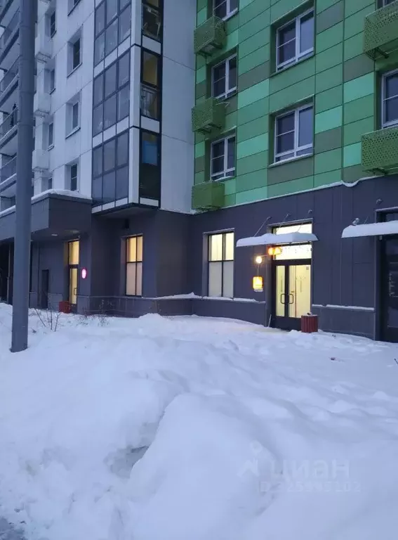 Помещение свободного назначения в Москва ул. Вилиса Лациса, 38к2 (120 ... - Фото 2