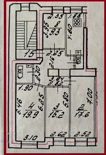 4-к кв. Санкт-Петербург Большая Монетная ул., 6 (89.2 м) - Фото 1