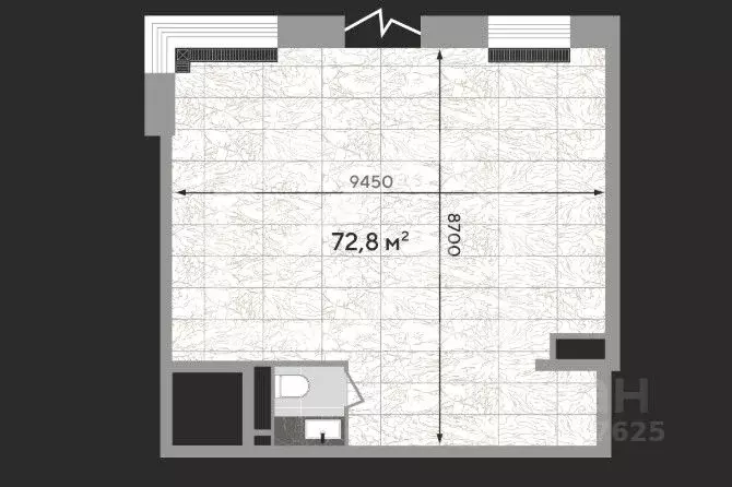 Помещение свободного назначения в Москва ул. Зорге, 9Ак7 (73 м) - Фото 2